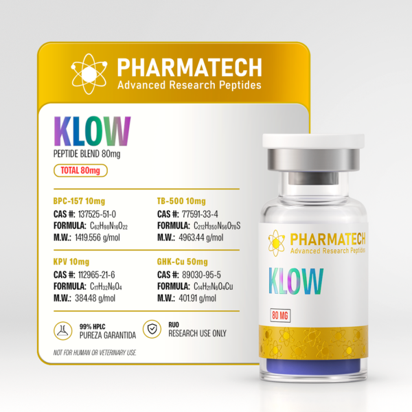 KLOW Blend 80mg + Água Bacteriostática - PharmaTech
