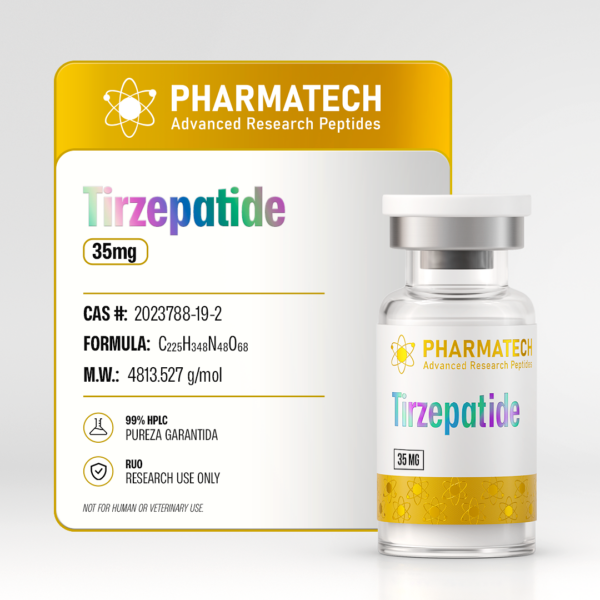 Tirzepatide 35mg (Liofilizada) + Água Bacteriostática - PharmaTech